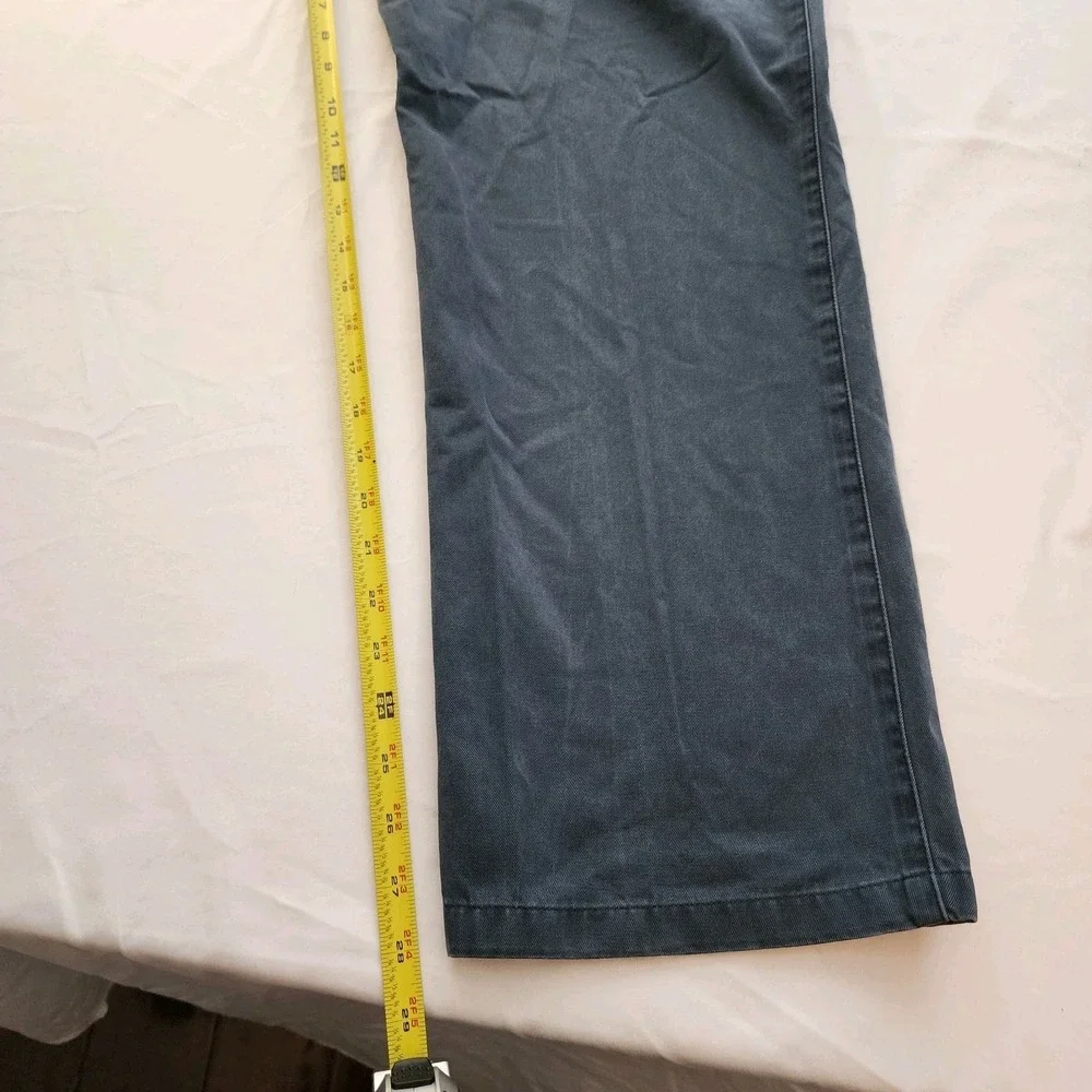 Peter Millar Men's‎ Blue Chino Pants Size 38 100% Pima Cotton Golf